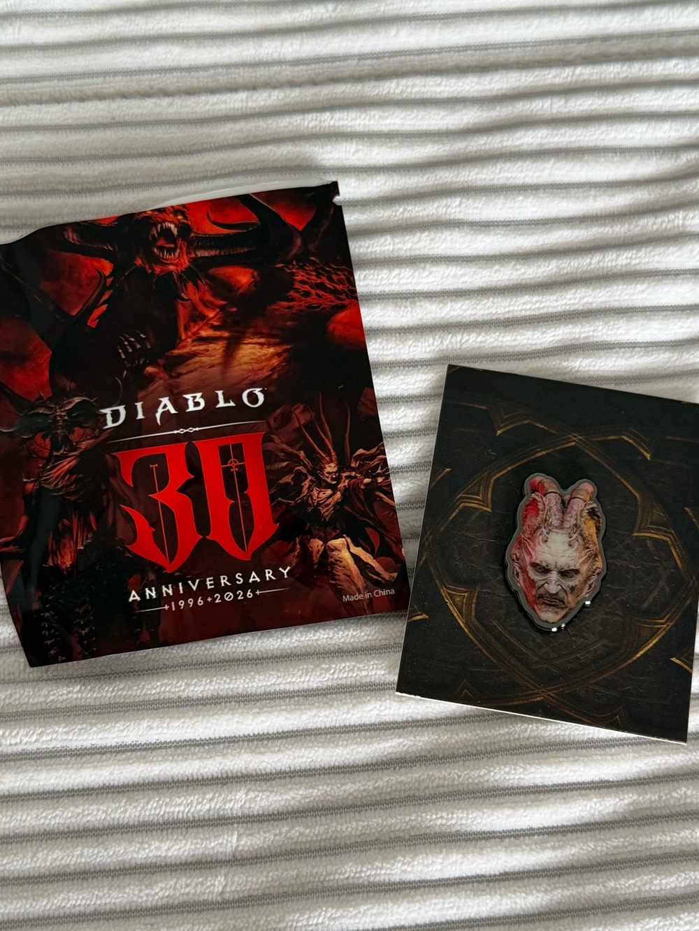 BlizzCon Exclusive Diablo IV Mephisto Heart Collector's Edition Enamel Pin Rare